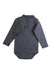 A Navy Long Sleeve Bodysuits from Petit Bateau in size 18-24M for boy. (Back View)