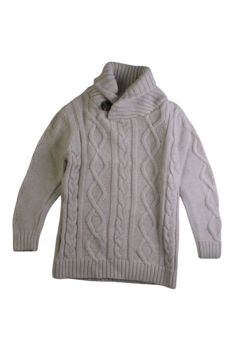 A Beige Knit Sweaters from Seed in size 3T for boy. (Front View)