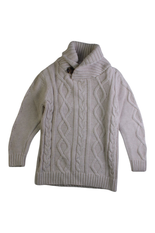 A Beige Knit Sweaters from Seed in size 3T for boy. (Front View)
