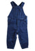 A Blue Long Overalls from Jacadi in size 18-24M for boy. (Front View)