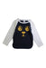 A Black Long Sleeve Shirts from Petit Bateau in size 2T for boy. (Front View)