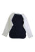 A Black Long Sleeve Shirts from Petit Bateau in size 2T for boy. (Back View)