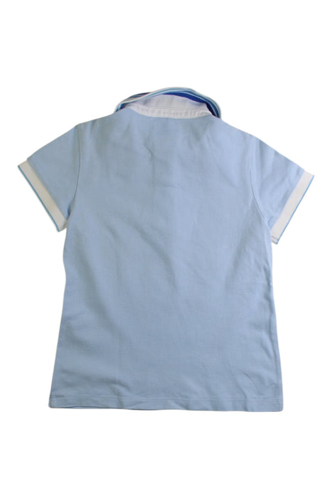 A Blue Short Sleeve Polos from Jacadi in size 3T for boy. (Back View)