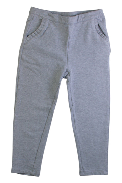 A Grey Casual Pants from Jacadi in size 4T for girl. (Front View)
