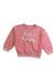A Pink Crewneck Sweatshirts from Petit Bateau in size 4T for neutral. (Front View)