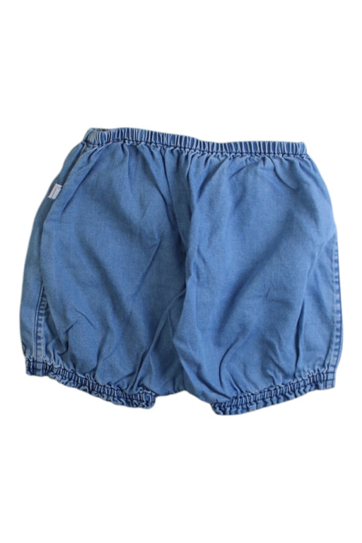 A Blue Bloomers from Petit Bateau in size 2T for girl. (Front View)