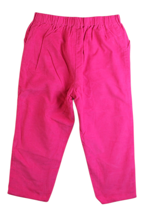 A Pink Casual Pants from Jacadi in size 3T for girl. (Back View)
