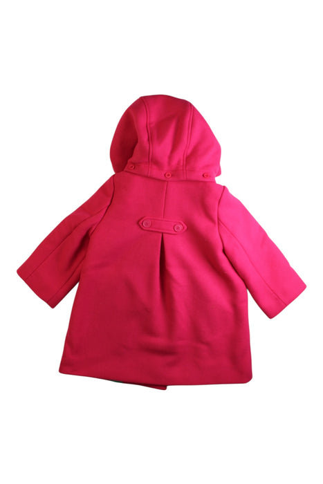 A Pink Coats from Jacadi in size 3T for girl. (Back View)