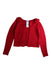 A Red Cardigans from Jacadi in size 8Y for girl. (Front View)