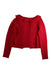 A Red Cardigans from Jacadi in size 8Y for girl. (Back View)