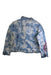 A Blue Lightweight Jackets from Monnalisa in size 10Y for girl. (Back View)