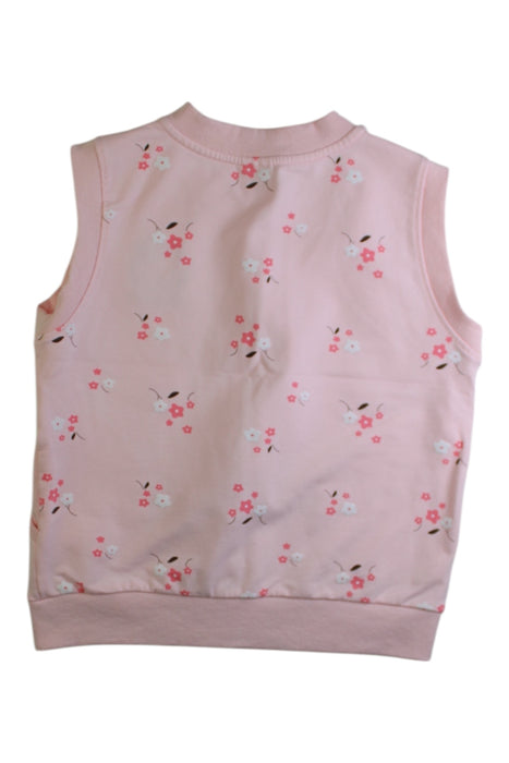A Pink Vests from Hello Kitty in size 10Y for girl. (Back View)