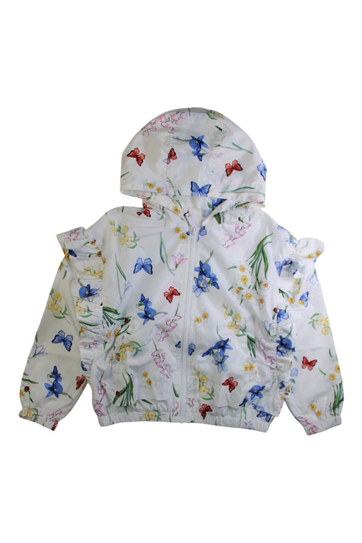 A White Rain Jackets from Monnalisa in size 8Y for girl. (Front View)