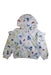 A White Rain Jackets from Monnalisa in size 8Y for girl. (Front View)