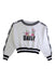 A White Crewneck Sweatshirts from Monnalisa in size 10Y for girl. (Front View)