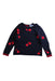 A Navy Long Sleeve Shirts from Jacadi in size 4T for girl. (Front View)