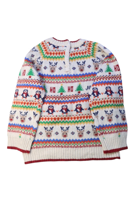 A Multicolour Knit Sweaters from Jojo Maman Bébé in size 4T for girl. (Back View)