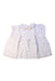 A White Short Sleeve Dresses from Little Cotton Clothes in size 4T for girl. (Front View)