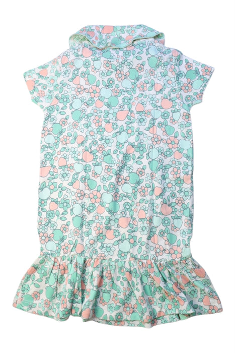 A Multicolour Short Sleeve Dresses from Misha & Puff in size 5T for girl. (Back View)