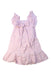 A Pink Sleeveless Dresses from Babidu in size 5T for girl. (Back View)
