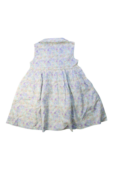 A Multicolour Sleeveless Dresses from Jamie Kay in size 5T for girl. (Back View)