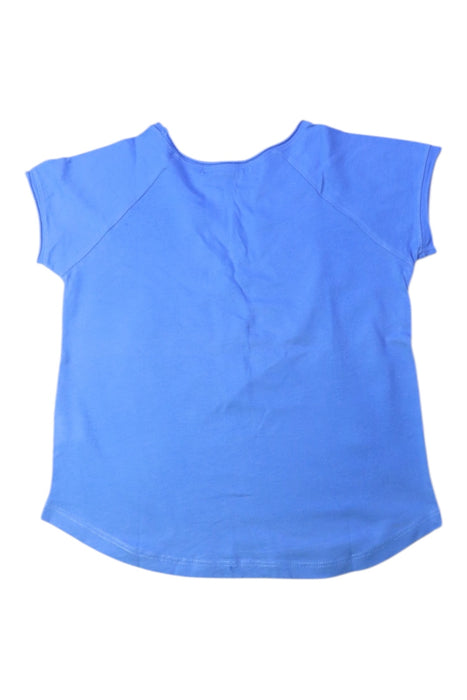 A Blue Short Sleeve T Shirts from Bonpoint in size 4T for girl. (Back View)