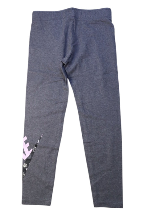 A Grey Leggings from Nike in size 6T for girl. (Back View)