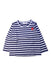 A Navy Long Sleeve T Shirts from Comme des Garcons in size 4T for girl. (Front View)