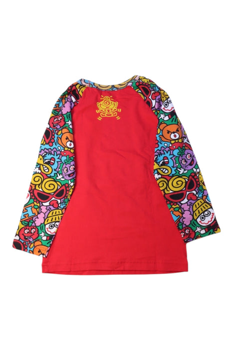 A Multicolour Long Sleeve T Shirts from Hysteric Mini in size 2T for boy. (Back View)
