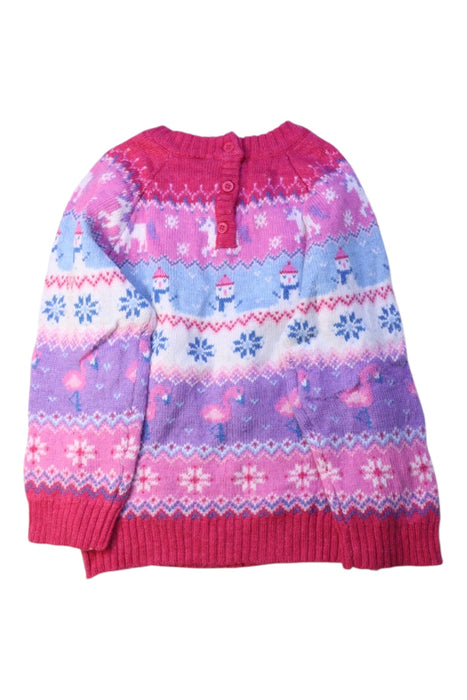 A Multicolour Knit Sweaters from Jojo Maman Bébé in size 4T for girl. (Back View)
