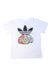 A White Short Sleeve T Shirts from Adidas in size 6T for boy. (Back View)