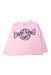 A Pink Long Sleeve T Shirts from Bobo Choses in size 4T for girl. (Front View)
