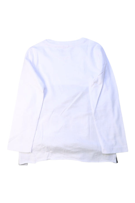 A White Long Sleeve T Shirts from Stella McCartney in size 5T for boy. (Back View)