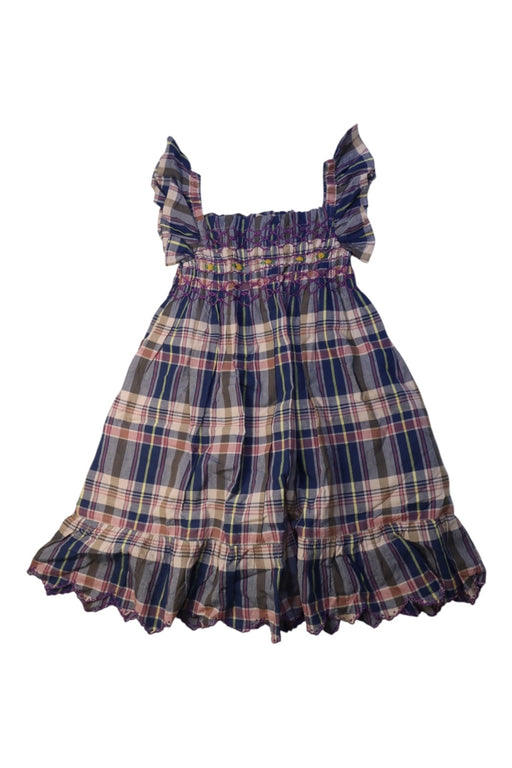 A Multicolour Sleeveless Dresses from Emile et Ida in size 3T for girl. (Front View)