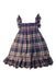 A Multicolour Sleeveless Dresses from Emile et Ida in size 3T for girl. (Front View)