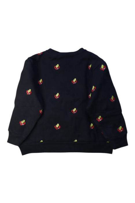 A Black Crewneck Sweatshirts from Hysteric Mini in size 2T for girl. (Back View)