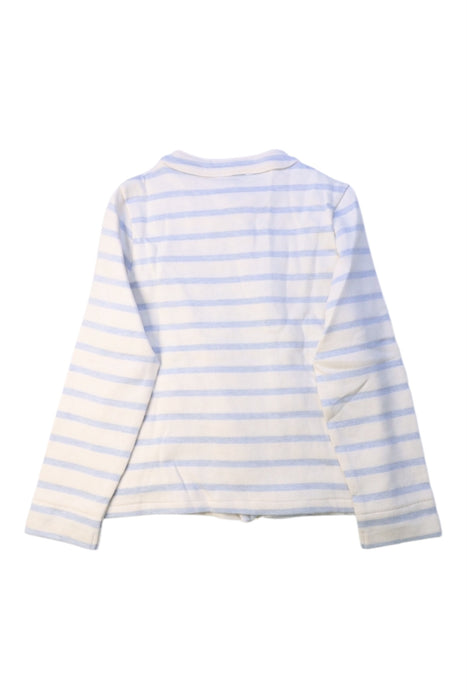 A White Lightweight Jackets from Emile et Ida in size 4T for girl. (Back View)