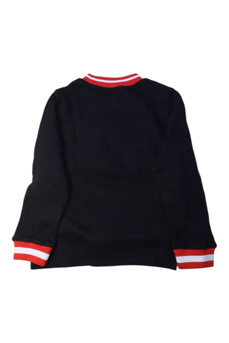 A Black Buttoned Sweatshirts from Stella McCartney in size 4T for girl. (Back View)
