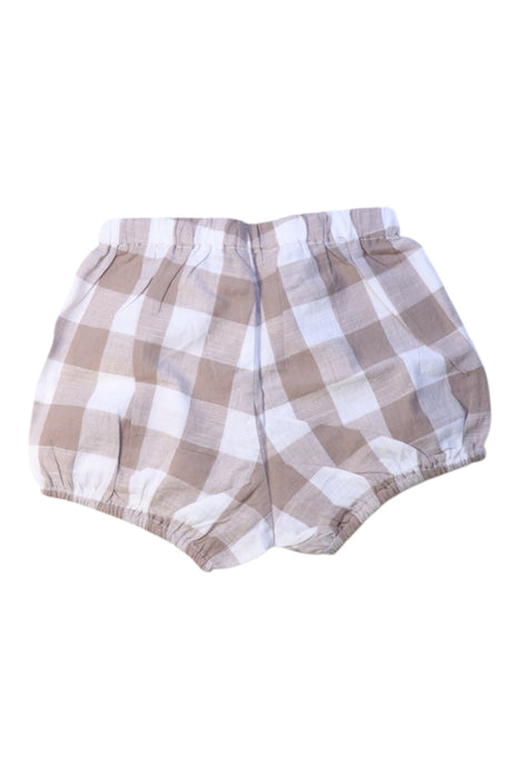 A Brown Shorts from Little Cotton Clothes in size 4T for neutral. (Back View)