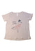 A Beige Short Sleeve T Shirts from Rylee + Cru in size 4T for neutral. (Front View)