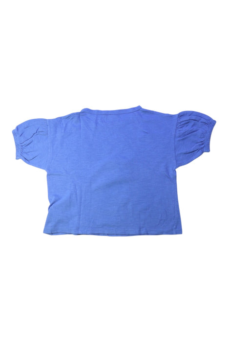 A Blue Short Sleeve T Shirts from Bobo Choses in size 4T for girl. (Back View)