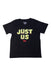 A Black Short Sleeve T Shirts from Kith in size 4T for boy. (Front View)