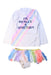 A Multicolour Swim Sets from Shade Critters in size 4T for girl. (Front View)