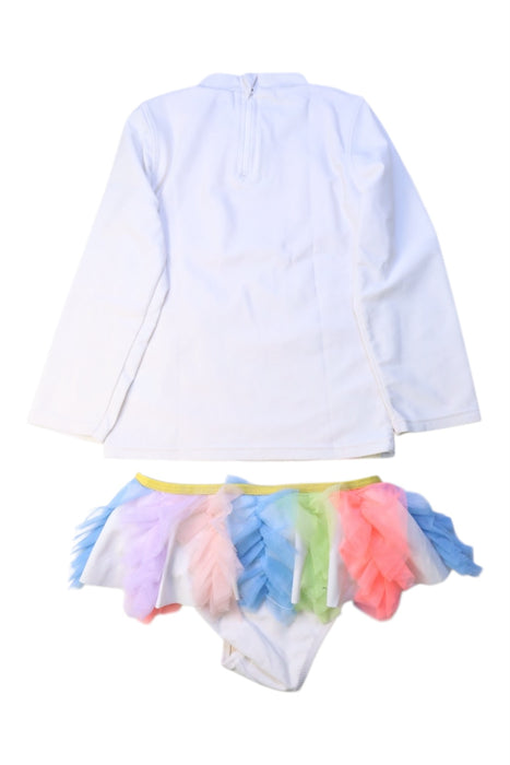 A Multicolour Swim Sets from Shade Critters in size 4T for girl. (Back View)