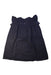 A Black Sleeveless Dresses from Bonpoint in size 3T for girl. (Back View)