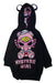 A Black Hooded Sweatshirts from Hysteric Mini in size 2T for girl. (Front View)