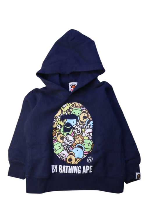 A Multicolour Hooded Sweatshirts from Bape by A Bathing Ape in size 2T for neutral. (Front View)