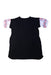 A Black Short Sleeve Dresses from Denim Dungaree in size 2T for girl. (Back View)