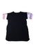 A Black Short Sleeve Dresses from Denim Dungaree in size 2T for girl. (Back View)