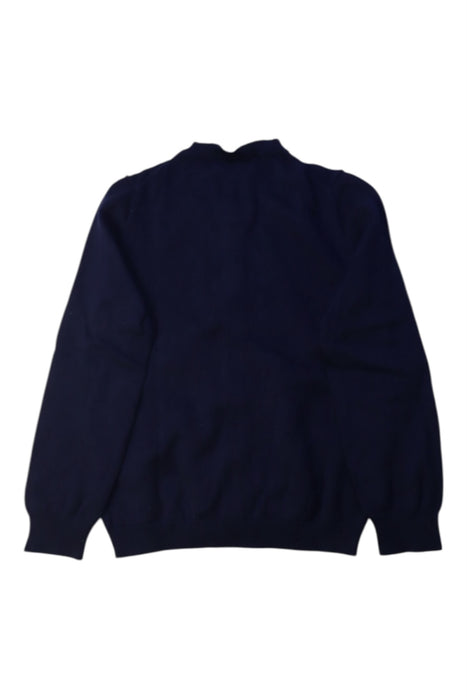 A Navy Cardigans from Crewcuts in size 6T for girl. (Back View)